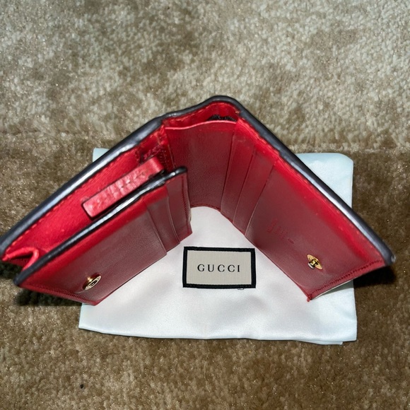 PRICE DROP!!
$300
(was $395)
Gucci 25th GG Supreme Bosco Wallet. - Picture 13 of 16